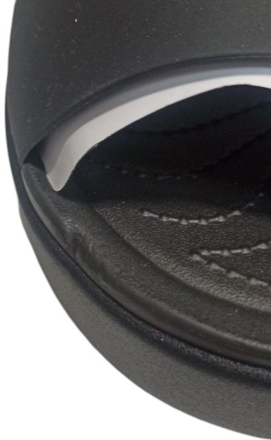 Жіночі шльопанці Crocs Brooklyn Slide 208728-001 42-43 (M9/W11) 27 см Чорні (196265367658) (955555911721197) - Уцінка - зображення 2