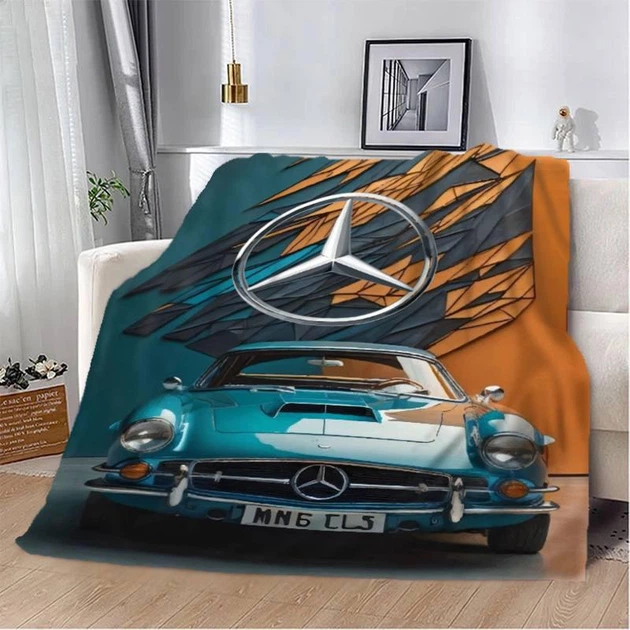 Плед 3D Mercedes-Benz 12644 135х160 см - Фото 1 Плед 3D Mercedes-Benz 12644 135х160 см - изображение 1
