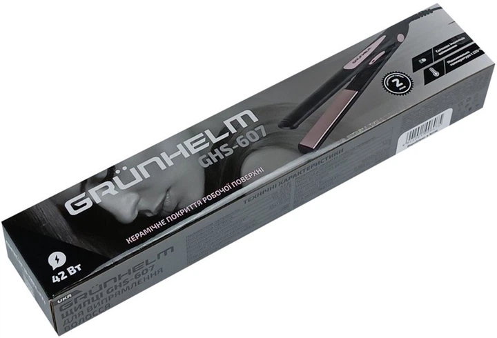 Выпрямитель для волос Grunhelm GHS-607 - изображение 4