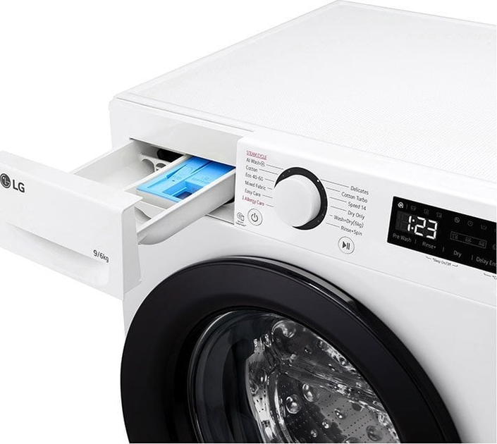 Прально-сушильна машина LG F4DR509SBW - зображення 12