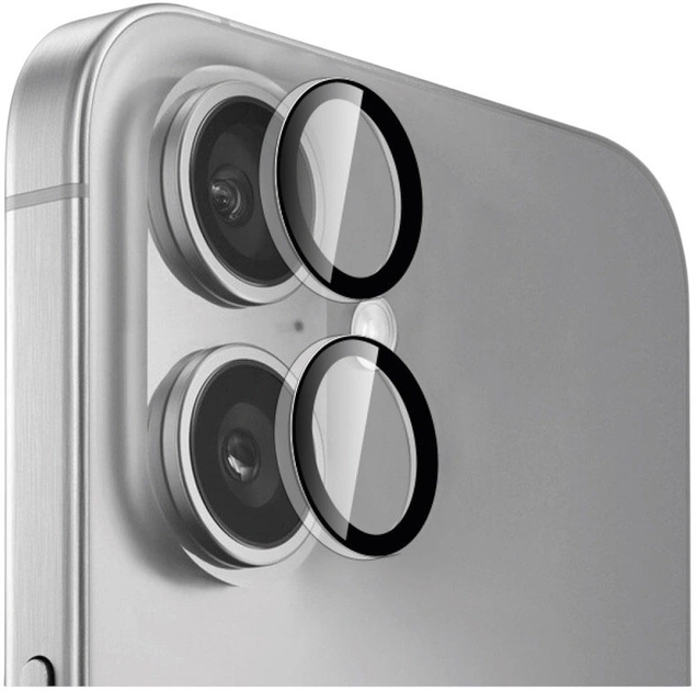 Захисне скло для камери Puro Individual Camera Lens для Apple iPhone 16 / 16 Plus (8018417486357) - зображення 1