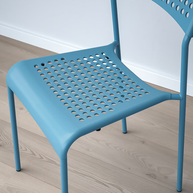 Кухонный стул SANDSBERG IKEA 806.054.25 голубой - изображение 5