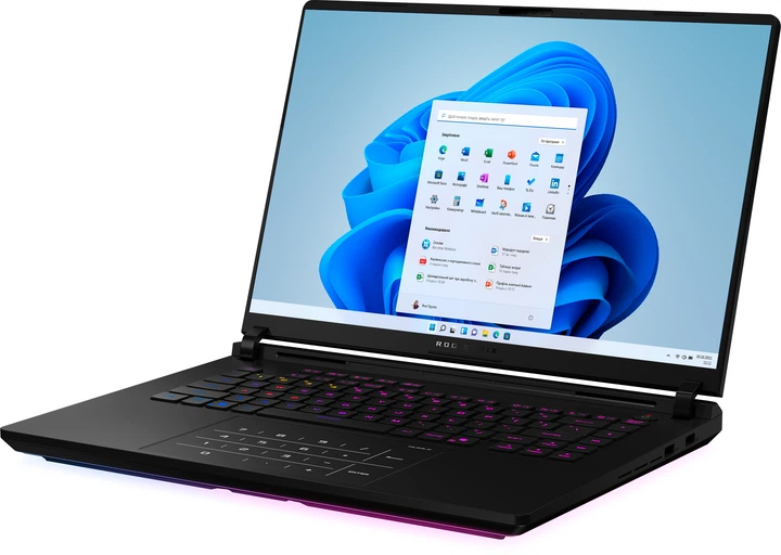 Laptop ASUS ROG Strix SCAR 16 (2025) G635LX-RW042W (90NR0L81-M003L0) Off Black - obraz 4