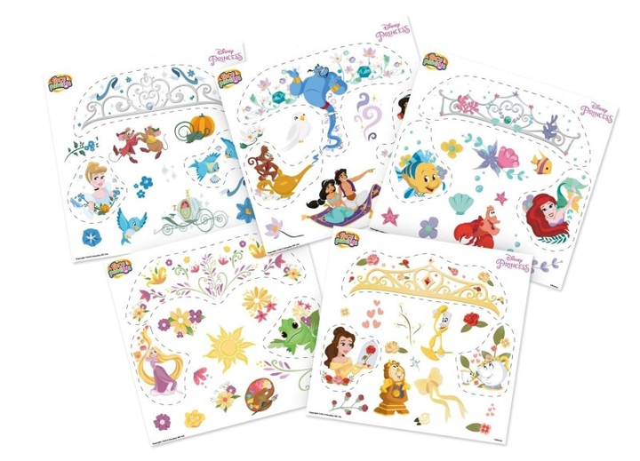 Набір для створення татуювань Disney Princess Татуювання на обличчі Disney Princesss FAC-40161 (5713396416113) - зображення 2