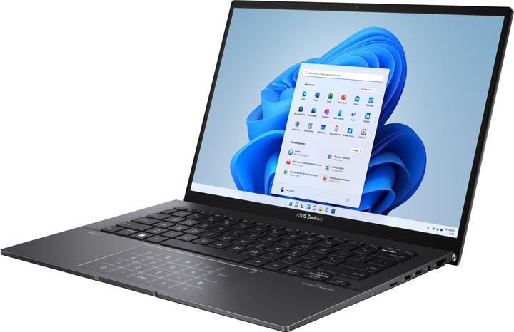 Ноутбук ASUS Zenbook 14 UM3402YA-KP753W ( 90NB0W95-M01D80) Jade Black - зображення 4