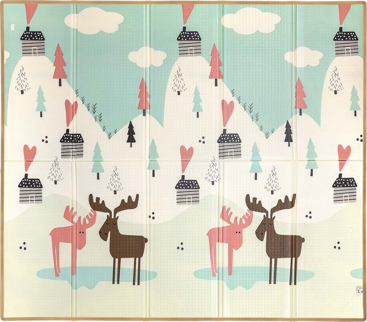 Mata piankowa Milly Mally Play Pastel Deer T1 (5907090700665) - obraz 2