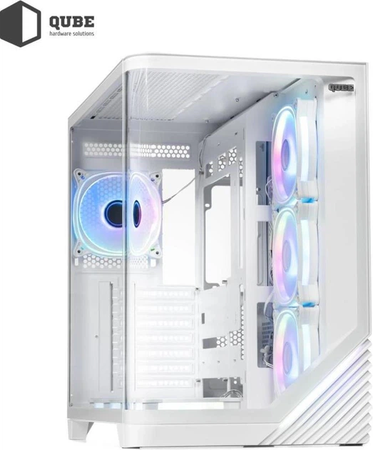 QUBE MIRAGE 7ARGB BTF White (MIRAGE_GWNU3) - Фото 7 QUBE MIRAGE 7ARGB BTF White (MIRAGE_GWNU3) - зображення 7