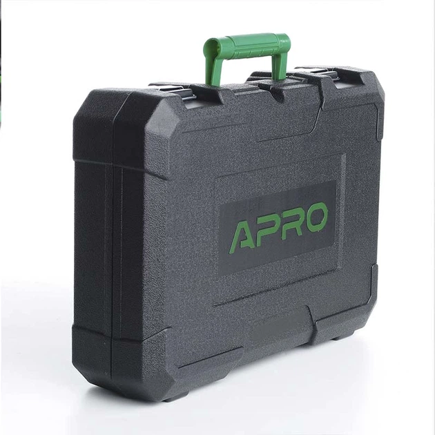 Перфоратор прямий APRO 3,5 Дж, 1050В, SDS+, 1050H, кейс - Фото 2 Перфоратор прямий APRO 3,5 Дж, 1050В, SDS+, 1050H, кейс - изображение 2