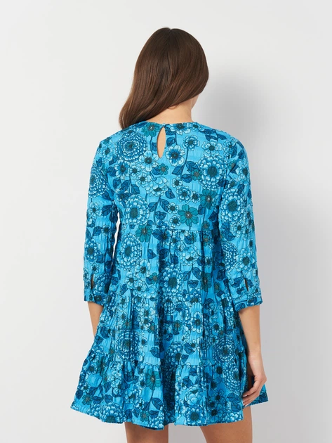 Платье женское Zara 5216/564 XL Бирюзовое (05216056400052) - Фото 2 Платье женское Zara 5216/564 XL Бирюзовое (05216056400052) - изображение 2