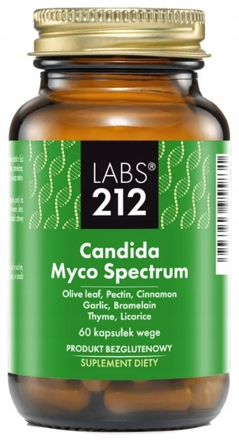 Харчова добавка Labs212 Candida Myco Spectrum 60 капсул (5903943955831) - зображення 1