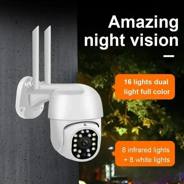 Беспроводная камера видеонаблюдения V6-Wi-Fi APP ycc365 plus 9082 - Фото 8 Беспроводная камера видеонаблюдения V6-Wi-Fi APP ycc365 plus 9082 - изображение 8