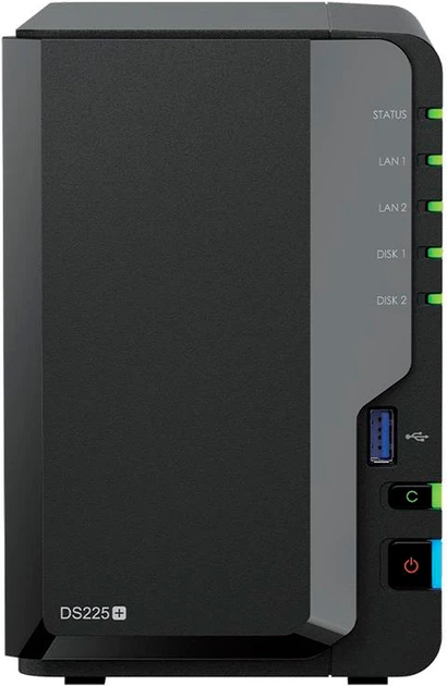 Мережеве сховище Synology DS225+ (4711174726387) - зображення 2