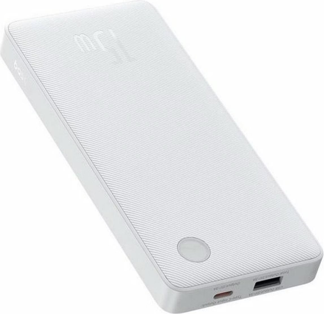 Powerbank Baseus Airpow Lite Power Bank 10000mAh 15W White (P10067500213-00) - obraz 2