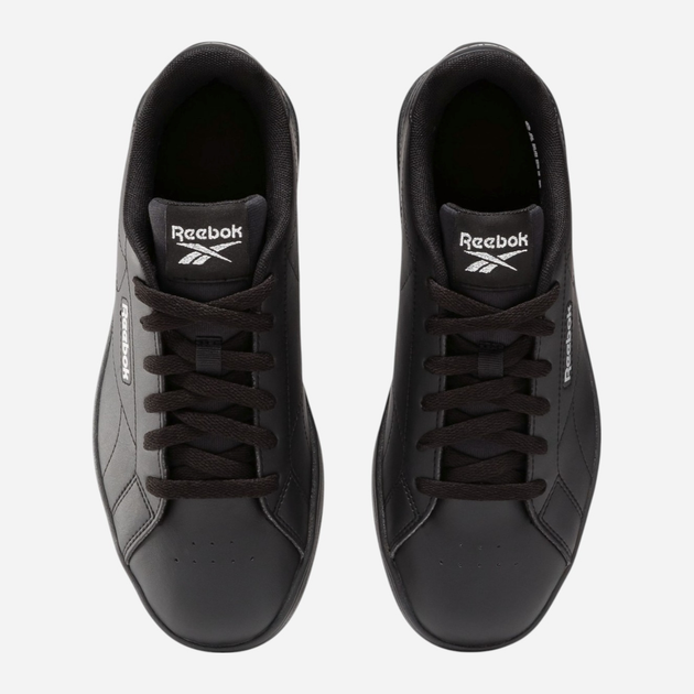 Жіночі кеди низькі Reebok Court Clean 100074382 35.5 (3UK) Чорні (1200143038949) - зображення 4