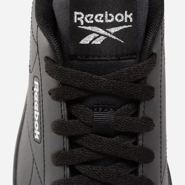 Жіночі кеди низькі Reebok Court Clean 100074382 35 (2.5UK) Чорні (1200143038918) - зображення 7
