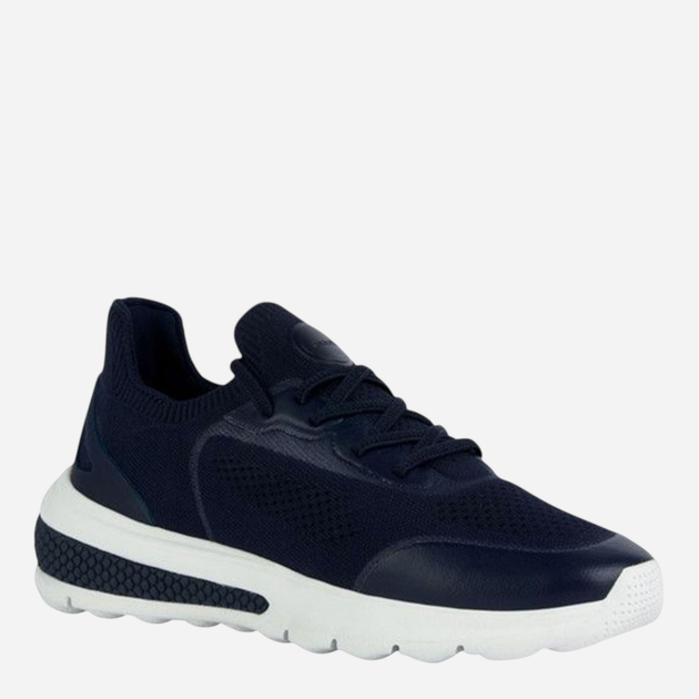Sneakersy damskie do kostki Geox D35THA06K7Z-C4002 36 23.4 cm Granatowe (8056206047228) - obraz 2