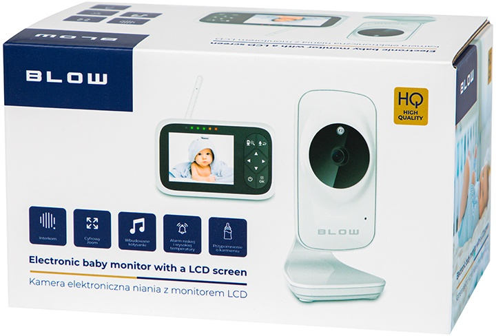 Електронна радіоняня Blow з монітором 3.2" LCD (5900804145103) - зображення 4
