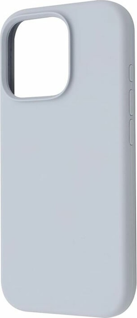 Etui plecki Connect Premium Magsafe Soft Touch Silicone do Apple iPhone 15 Grey-Blue (CONAPPP15SCMFGB) - obraz 2