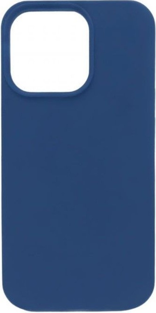 Etui plecki Connect Premium Magsafe Soft Touch Silicone do Apple iPhone 15 Midnight Blue (CONAPPP15SCMFMB) - obraz 1