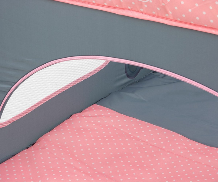 Kojec łóżeczko dziecięcy Milly Mally Fun Pink Bear (5901761126099) - obraz 4