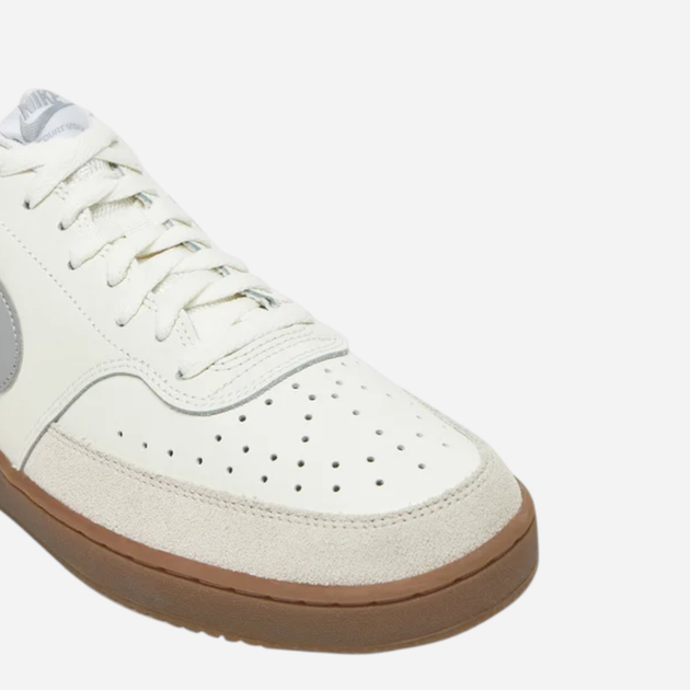 Sneakersy męskie Nike Court Vision Lo HV2530-100 44 (10US) Białe (197859252480) - obraz 6