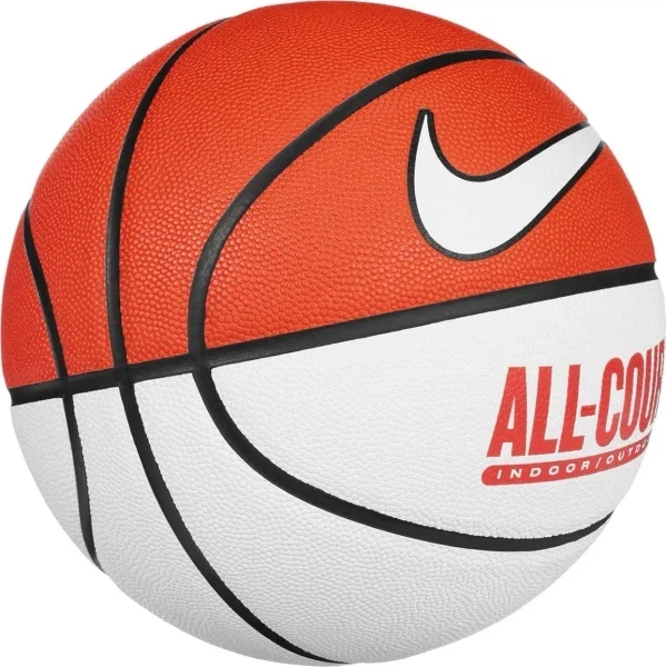 Баскетбольный мяч Nike EVERYDAY ALL COURT 8P DEFLATED SUMMIT бело-оранжевый N.100.4369.187.07 Размер EU: 7 - Фото 2 Баскетбольный мяч Nike EVERYDAY ALL COURT 8P DEFLATED SUMMIT бело-оранжевый N.100.4369.187.07 Размер EU: 7 - изображение 2