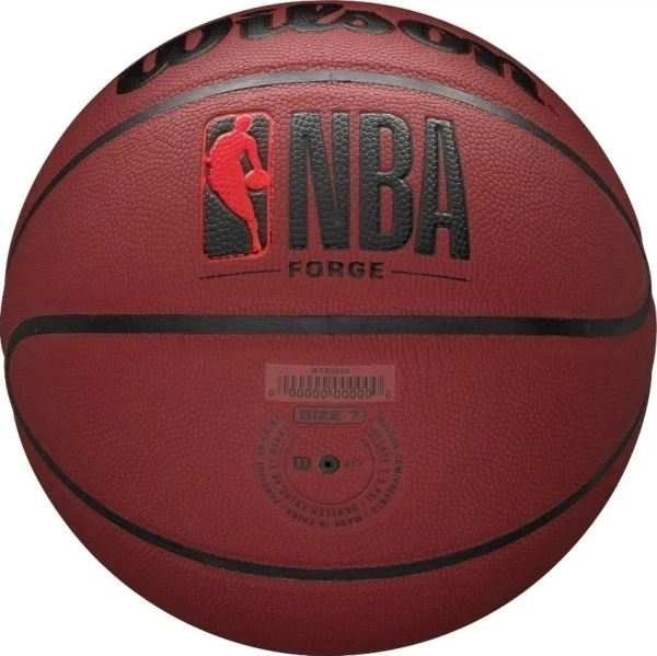 Баскетбольный мяч Wilson NBA FORGE бордовый WTB8201XB7 Размер EU: 7 - изображение 8