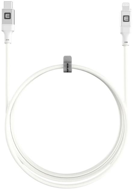 Kabel Evelatus USB Type-C – Lightning 1.2 m White (MFI09CLW1) - obraz 1