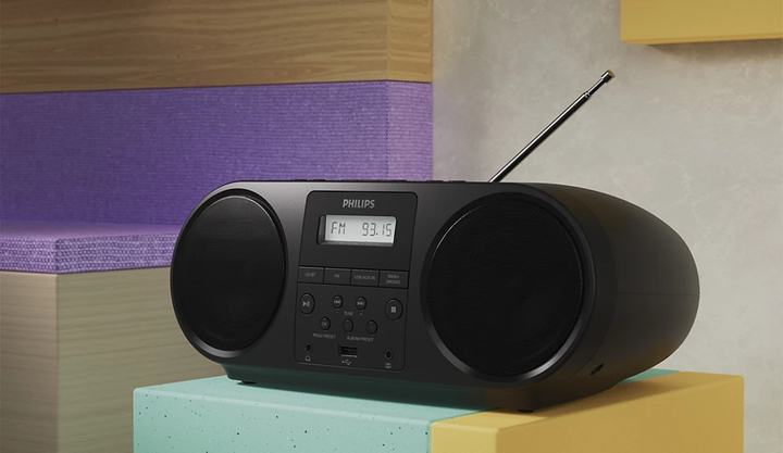 Radioodtwarzacz Philips TAZ5000/10 Black - obraz 9