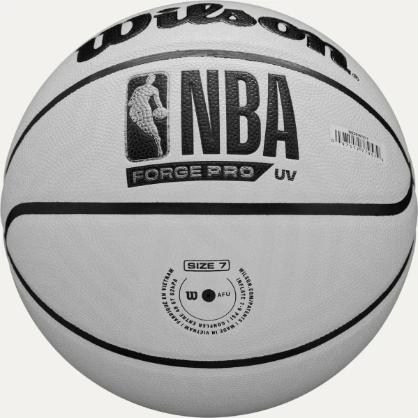 Баскетбольный мяч Wilson NBA FORGE PRO UV серо-светло-зеленый WZ2016701XB7 Размер EU: 7 - изображение 7