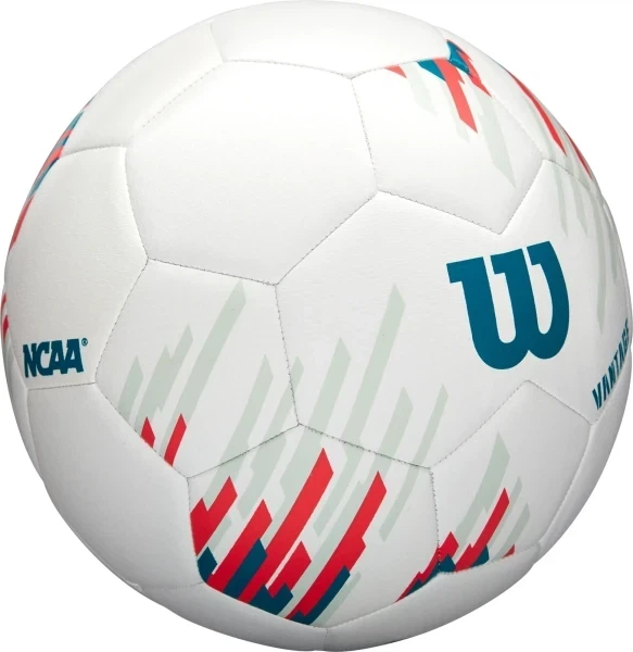 Футбольный мяч Wilson NCAA VANTAGE SB бело-темно-бирюзово-красный WS3004001XB05 Размер EU: 5 - изображение 3