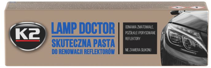 Паста для відновлення фар K2 Lamp Doctor 60 г (590653401313) - зображення 2