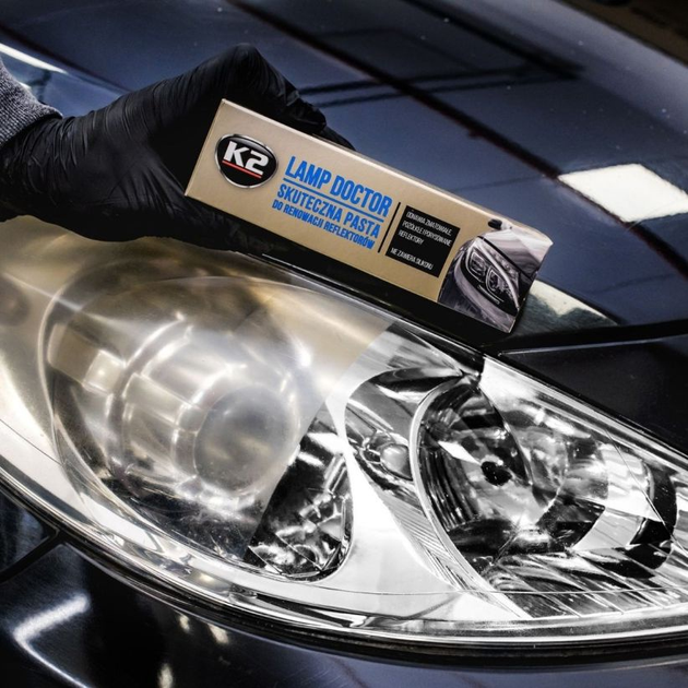 Паста для відновлення фар K2 Lamp Doctor 60 г (590653401313) - зображення 7