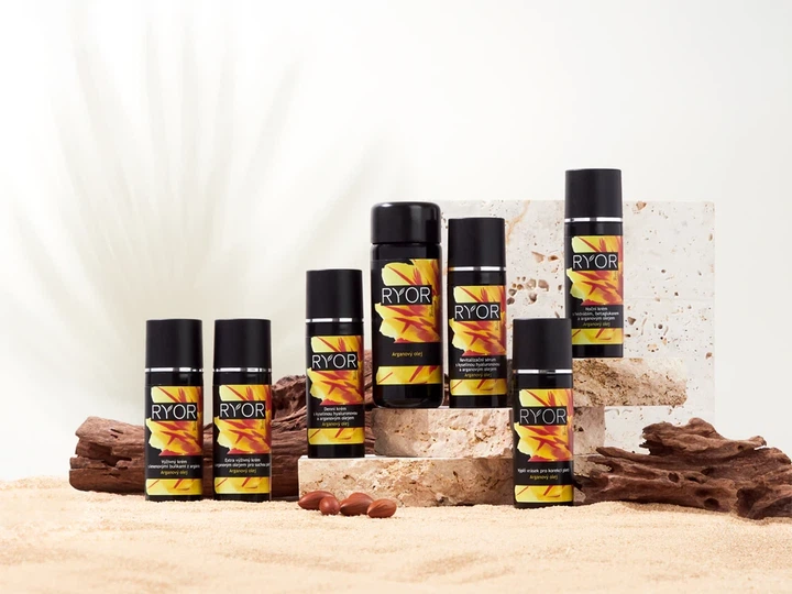 Ночной крем с шелком бета-глюканом и аргановым маслом Night Cream With Silk Beta-Glucan And Argan Ryor 50 мл - изображение 2