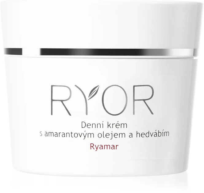 Дневной крем с амарантовым маслом и протеинами шелка Ryamar Day Cream with Amaranth Oil and Silk Ryor 50 мл - изображение 2
