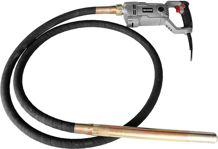 Wibrator do betonu Graphite 58G541 1100 W z buławą (5902062172020) - obraz 2
