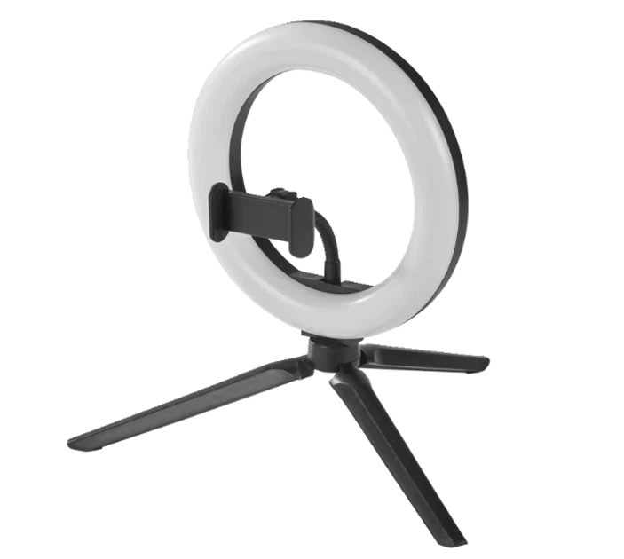 Світильник кільцевий Ledvance 5.5Вт 5V 250лм 3000-4000K д200 310x330x310mm mobile camera light ring desktop 4058075666870 - изображение 2