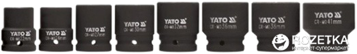 Zestaw młotków YATO 3/4" 22-41 mm 8 szt. YT-1115 (5906083911156) - obraz 2