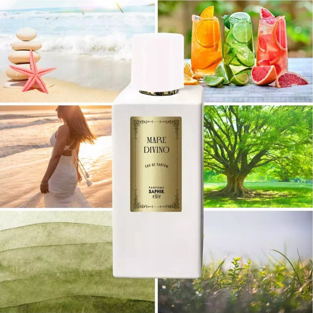 Парфумована вода унісекс Saphir Parfums Elite Mare Divino 100 мл (8424730039246) - зображення 2