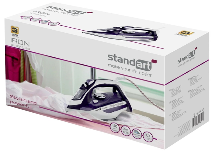 Żelazko Standart SL-801D-28 - obraz 4