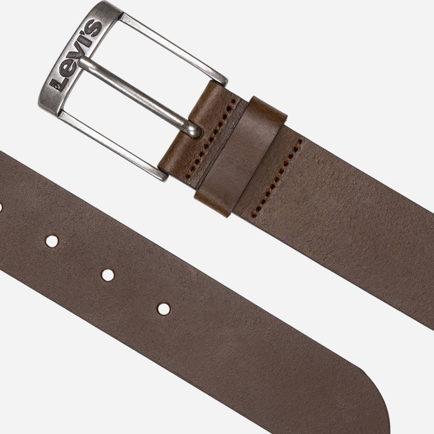 Pasek męski skórzany Levi's 38016-0018 85 cm Brązowy - obraz 2