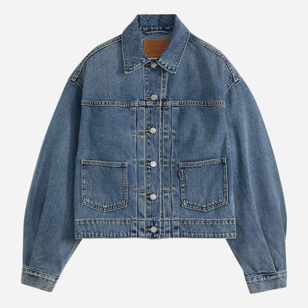 Джинсова куртка жіноча Levi`s 003NQ-0003 XS Синя (5401187357522) - зображення 5