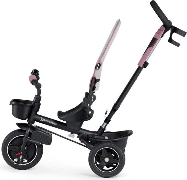 Триколісний велосипед Kinderkraft Spinstep Pink (5902533916528) - зображення 7