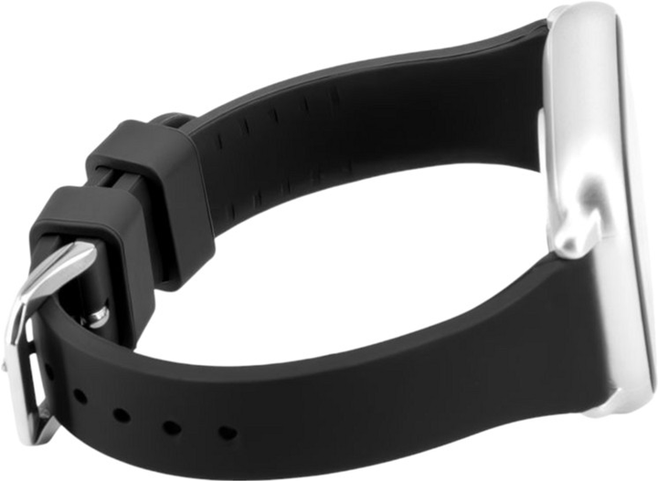Ремінець Connect T-buckle Silicone Loop Watch Strap 22 мм Black (CONUNI22TSLB) - зображення 4