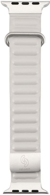 Ремінець Connect Cortical Back Buckle Magnetic Suction для Apple Watch 42/44/45 мм Starlight (CONAPP42CBMS) - зображення 2