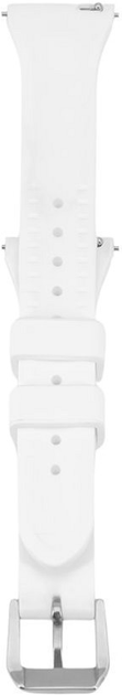 Ремінець Connect T-buckle Silicone Loop Watch Strap 20 мм White (CONUNI20TSLW) - зображення 2