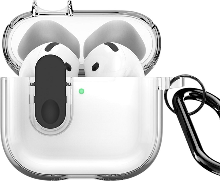 Чохол Dux Ducis PECL для Apple AirPods 4 Black (6971824160536) - зображення 2