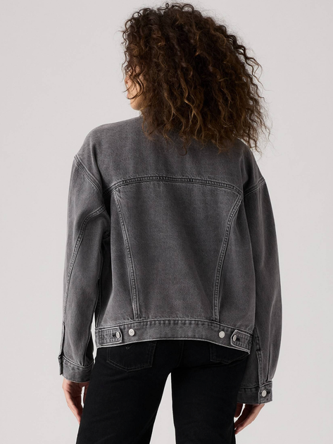 Джинсова куртка жіноча Levi`s A1743-0000 S Графітова (5400970844836) - зображення 2