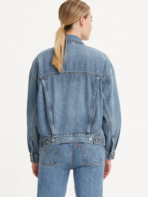 Джинсова куртка жіноча Levi`s A1743-0046 S Світло-синя (5401128763344) - зображення 2