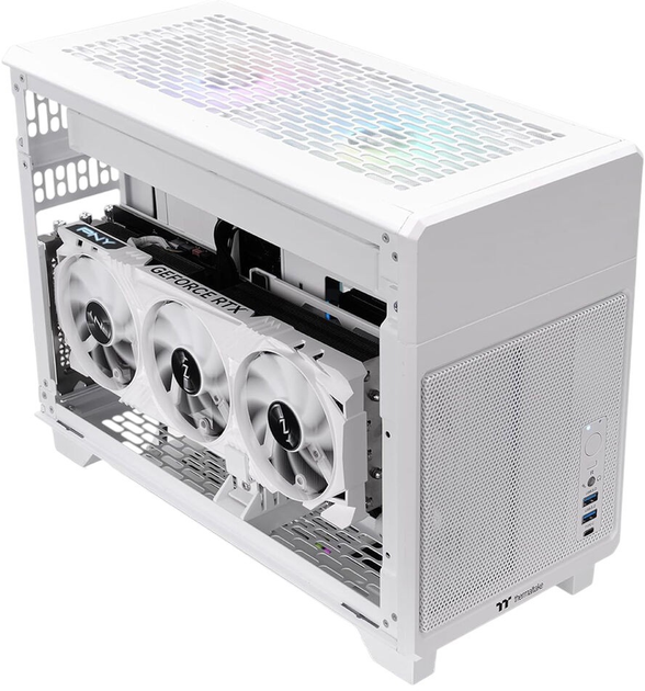 Obudowa Thermaltake TR100 Snow (CA-11A-00S6NN-00) - obraz 3
